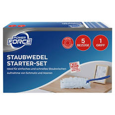 Staubwedel Mischkarton, Starter Set 5+1