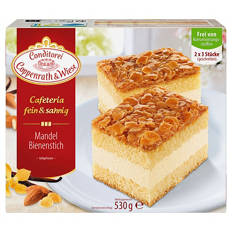 Cafeteria fein & sahnig 530 g, Mandel-Bienenstich