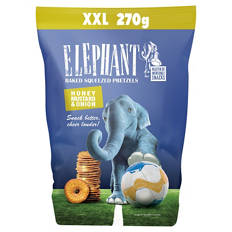 Pretzels XXL 270 g, Honig-Senf-Zwiebel