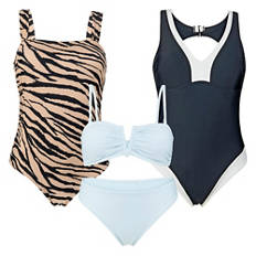 Bikini vagy fürdőruha, fekete, L 44/46