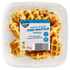 Mini-Waffeln 155 g, Natur