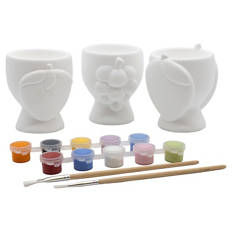 Osterfiguren zum Bemalen, Ei Früchte