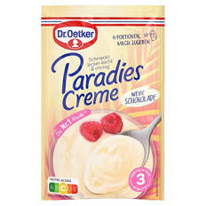 Paradiescreme 70 g, Weiße Schokolade