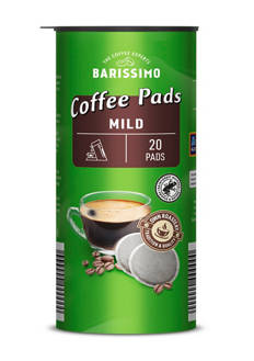 Kaffeepads 20 Stück, Milde Bohne