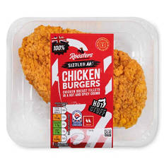 Sizzler Chicken Burgers