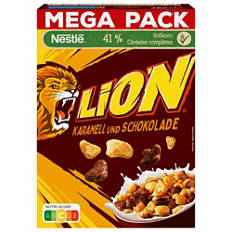 Cereali confezione maxi, Lion