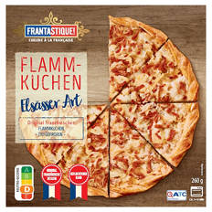 Flammkuchen 260 g, Elsässer Art