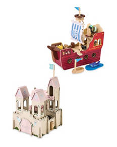 Wooden Castle/Pirate Ship