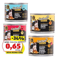 Hrana za mačke, riba s paradižnikom