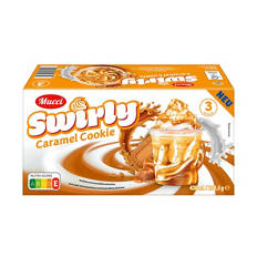 Swirly 3 x 140 ml, Caramel Cookie
