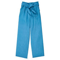 Kinder-Sommerhose, Lang, Blau, 122