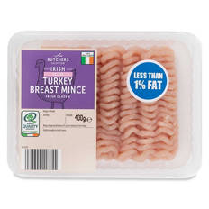 Irish Turkey Breast Mince 1% Fat