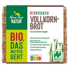 Bio-Roggenvollkornbrot 375 g