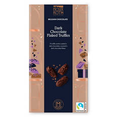 Dark Chocolate Flaked Tuffles