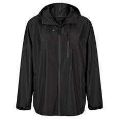 Regenjacke, Herren Schwarz, M 48/50