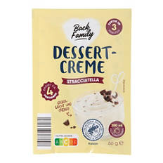 Crème dessert, stracciatella