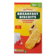 Strawberry & Yogurt Breakfast Biscuits 5 Pack