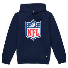 Damen-/Herren-Superbowl-NFL-Hoodie, marine, S