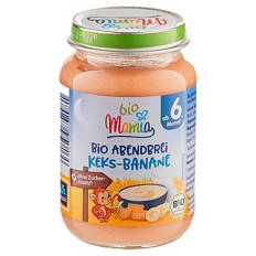 Bio-Abendbrei 190 g, Keks-Banane