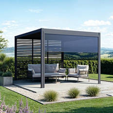 Pergola aus Stahl 350 x 300