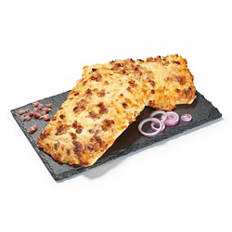 Baconös kenyérlángos, 125 g