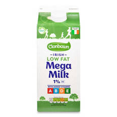 Irish Low Fat Mega Milk 1% Fat