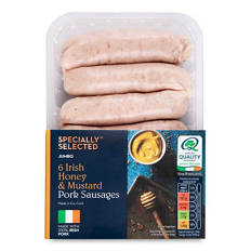 Irish Honey & Mustard Pork Sausages 6 Pack