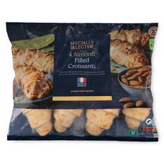 Frozen Almond Filled Croissants 4 Pack