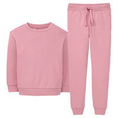 Kleinkinder-/Kinder-Trainingsanzug, rosa, 98/104