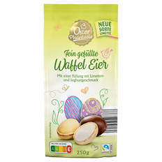 Waffeleier 250 g, Joghurt-Limette