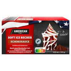 Amerikanisches Soft Eis, Vanille-Schokolade