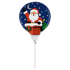 Chocolate Santa Lolly
