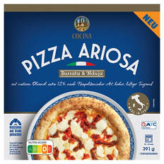Pizza Ariosa 391 g, Nduja