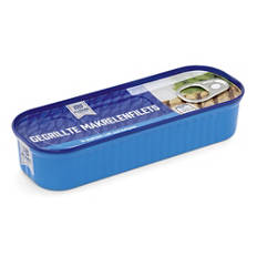 Gegrillte Makrelenfilets, Nature