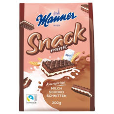 Snack Minis 300 g, Schokolade