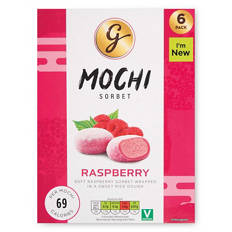 Raspberry Mochi Ice Cream