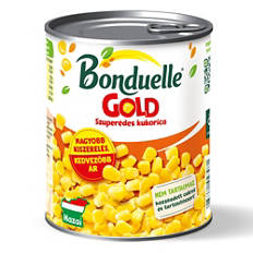 Zöldségkonzerv, kukorica, 440 g (390 g)