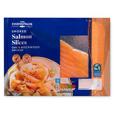 Oak & Beechwood Smoked Salmon Slices