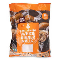 Bake at Home White Dinner Rolls 8 Pack
