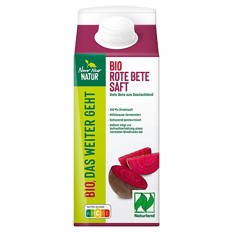 Bio-Gemüsesaft 500 ml, Rote Bete