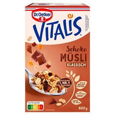 Vitalis Müsli, Knusper mit Rosinen 600 g