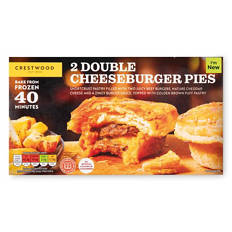 Double Cheeseburger Pies 2 Pack