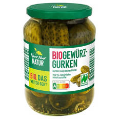 Bio-Gewürzgurken 360 g