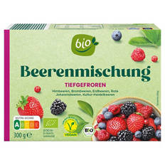 Bio-Obstsortiment 300 g, Beerenmischung