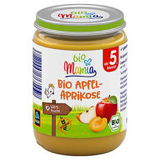 Bio-Früchte 190 g, Apfel-Aprikose