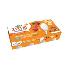 Yogurt alla frutta senza lattosio