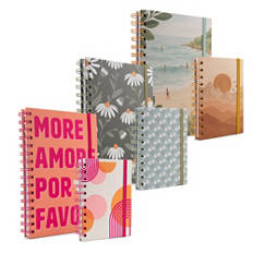 Beležka s spiralno vezavo