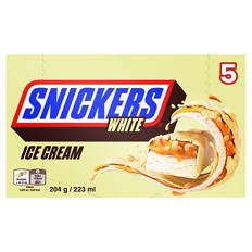 Snickers Eisriegel, Weiß 223 ml