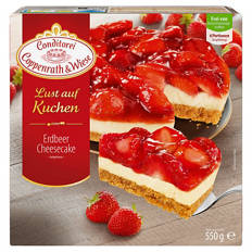 Lust auf Kuchen Erdbeer Frischkäse, 550 g