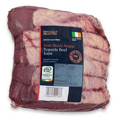 Irish Black Angus Topside Beef Joint 32 Day Matured